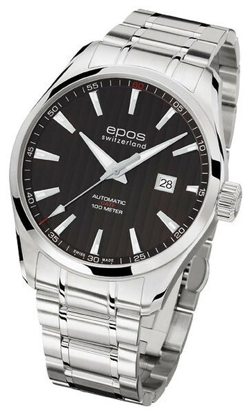 epos 愛寶時 3401.132.20.15.30 活力系列動感機械腕錶/黑面43mm｜樂天領券現折★全館特惠中★指定刷卡回饋10%