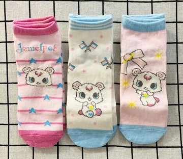 【震撼精品百貨】Jewelpet 寶石寵物日本SANRIO三麗鷗 襪子19 21CM*04433 震撼日式精品百貨