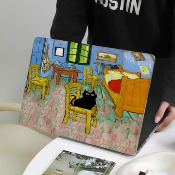 適用macbook保護殼m1pro蘋果筆記本電腦保護套 air13.3新款卡通m2