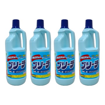 第一石鹼 Laundry Club 漂白劑 白色衣專用  1.5L  1入  4瓶