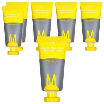 recipebox 韓兔 多效提亮防曬霜 SPF50+ PA++++  50ml  5瓶