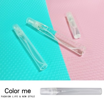噴霧瓶 酒精分裝瓶 防疫 按壓瓶 消毒 分裝瓶 乾洗手 玻璃透明噴霧瓶(10ML)【Z202】color me