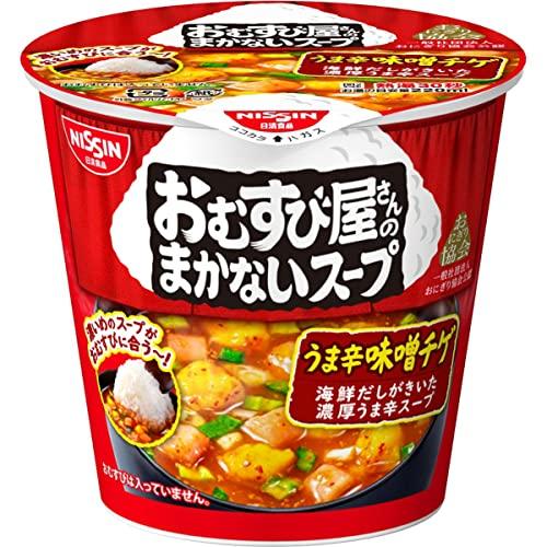 日清食品 おむすび屋さんのまかないスープ うま辛味噌チゲ 13g ×6個