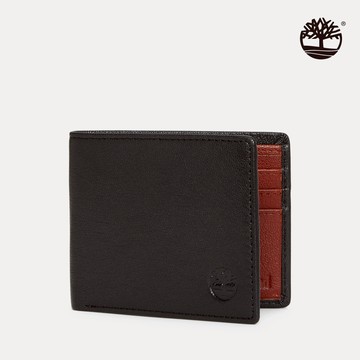 Timberland 男款黑色羊皮皮夾|A2MN4001