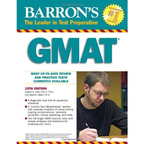 Barron's GMAT (BARRON'S GMAT GRADUATE MANAGEMENT ADMISSION TEST)