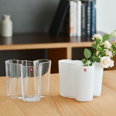 イッタラ iittala Alvar Aalto Collection フラワーベース クリア