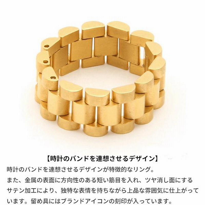 キングアイス King Ice 指輪 リング ロレックスリンク Rolex