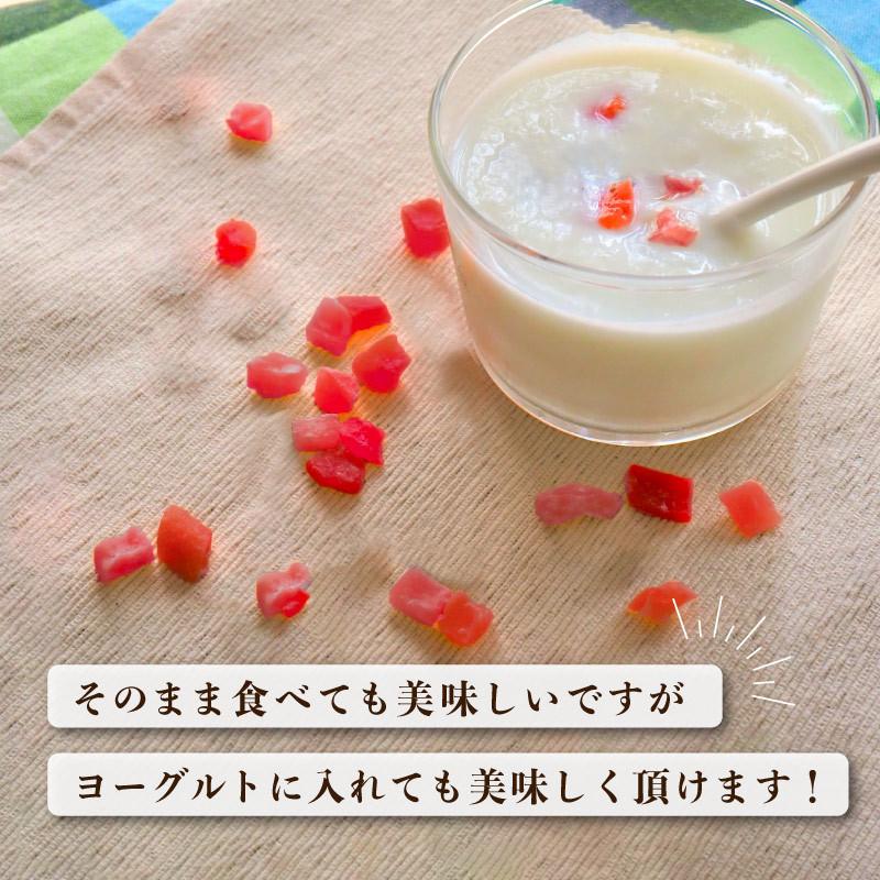 いちご ドライフルーツ 業務用 500g ストロベリー ダイスカット 大容量 イチゴ 苺 ヨーグルト 紅茶 ダイスカット ダイスフルーツ おやつ フルーツ紅茶