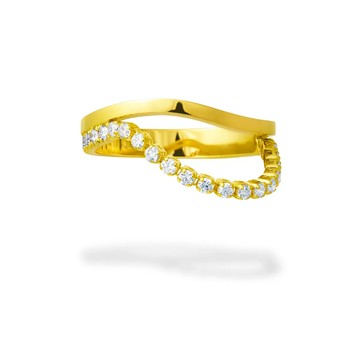 chandelier wave 戒指