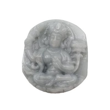 藏古祥館 翡翠文殊菩薩 SB44