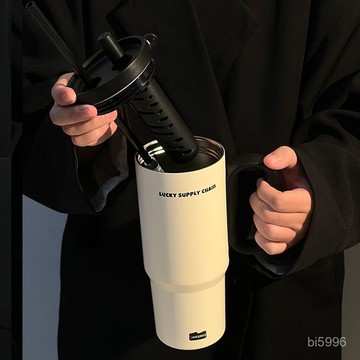 保溫瓶 隨行杯 冰霸杯 保溫瓶 冰壩杯 隨身杯 保冰杯 【店鋪熱銷】泡茶便攜茶水泡茶杯內膽保溫杯大容量水杯子水杯吸管簡約