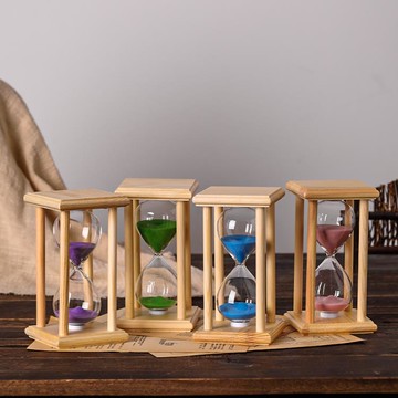 時間沙漏計時器兒童防摔十3/20/60/30分鐘五10半小時漏斗流沙擺件 中秋節特惠
