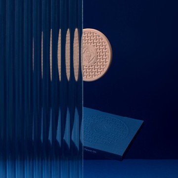 日月潭底泥人孔蓋杯墊 單入