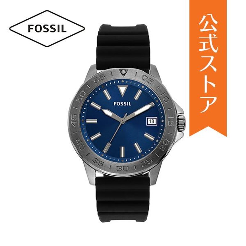 フォッシル 腕時計 アナログ クォーツ メンズ ブラック シリコン BANNON BQ2784 2023 夏 FOSSIL 公式 |  LINEショッピング