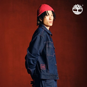 Timberland 中性藍色馬年特別款牛仔外套|A5MWPAEL