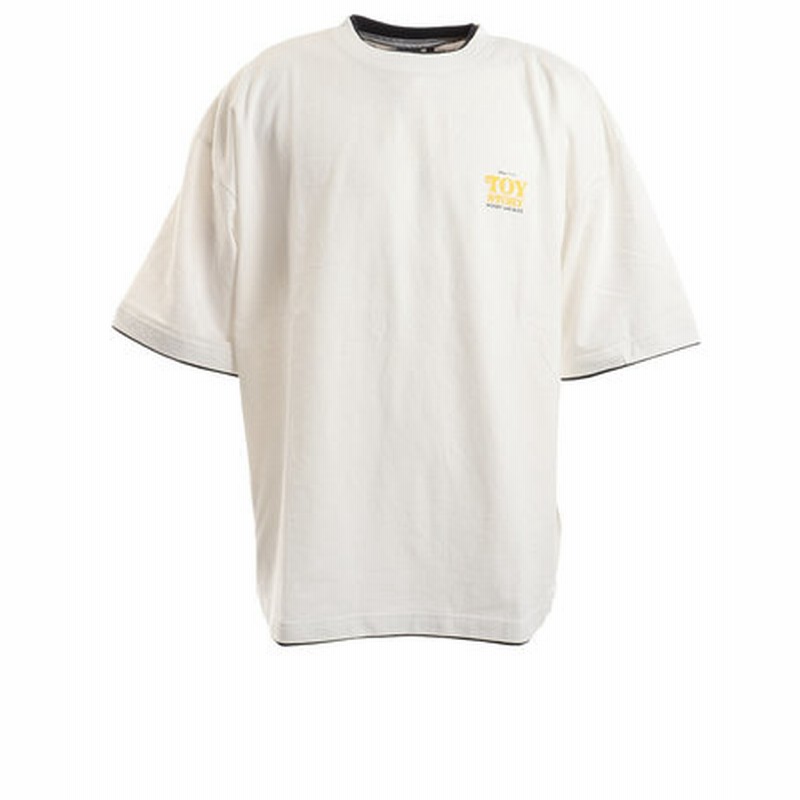 Tシャツ メンズ 半袖 トイストーリー フェイクレイヤードtシャツ 07 Wht 通販 Lineポイント最大1 0 Get Lineショッピング