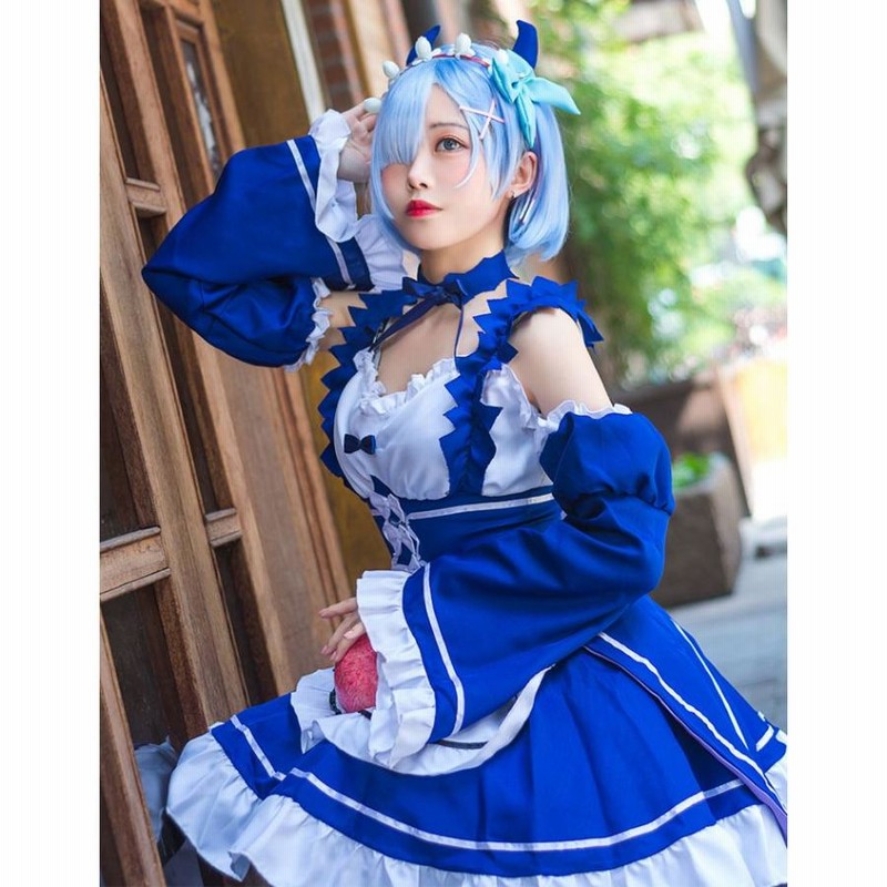 リゼロ レム ウィッグ - コスプレ