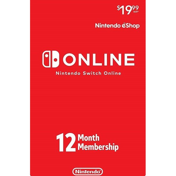 コードメール発送】Nintendo Switch Online 12-Month Individual Membership - スイッチ オンライン  12カ月 個人プラン (北米版プリペイドカード) 通販 LINEポイント最大0.5%GET | LINEショッピング