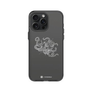 iPhone 15 Pro Max Clear 酷墨灰 - Kerby Rosanes - 章魚 - 白