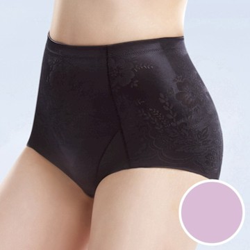 華歌爾 BABY HIP 64-82標準腰短管修飾褲(涼粉紫) 壓腹提臀-無縫無痕不露痕跡-NE1366UM