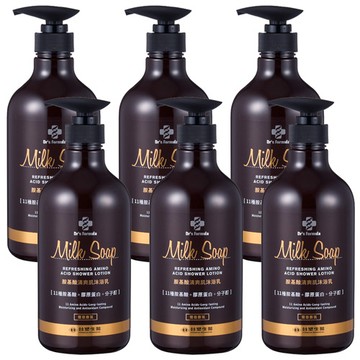 《台塑生醫》Dr’s Formula胺基酸清爽肌沐浴乳 (雪皂香氛) 800g*6入