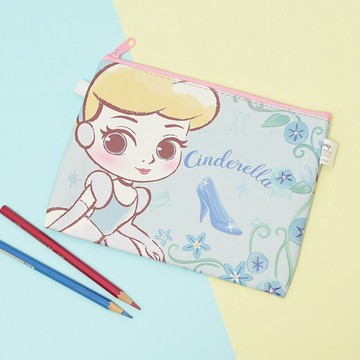 【R.FUN SHOP】仙杜瑞拉-Q版公主皮革收納包