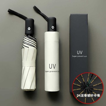 🚀桃園發出🚀 定製雨傘24骨大傘女晴雨兩用遮陽傘太陽傘防曬自動批發廣告傘logo
