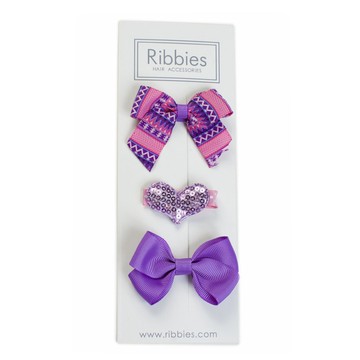 英國Ribbies綜合緞帶3入組-Sophia