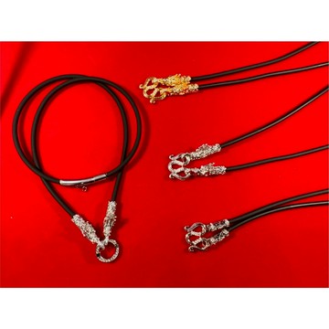 佛牌項鍊 編織繩 矽膠繩 簡易款