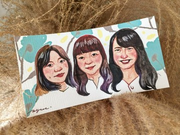 【32K訂製肖像】插畫水彩