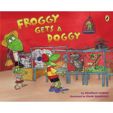 Froggy Gets a Doggy/Jonathan London【禮筑外文書店】