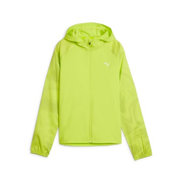 (WMNS) PUMA Favourite Velocity Printed Woven Running Jacket 'Neon Yellow'