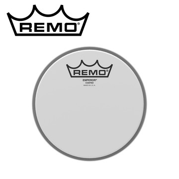 REMO Emperor Coated 雙層噴白鼓皮 16"【敦煌樂器】