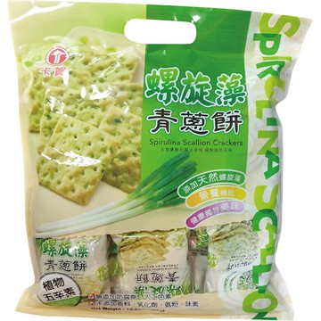 卡賀 螺旋藻青蔥餅(300g) [大買家]