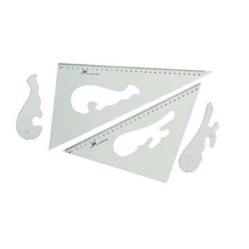 徠福 Life 塑膠三角板(KTR-30)規格:30cm