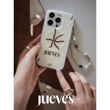 JUEVES星期四復古海星撲克牌鉆石磁吸殼iphone15promax手機殼14pro原創14promax軟殼15pro