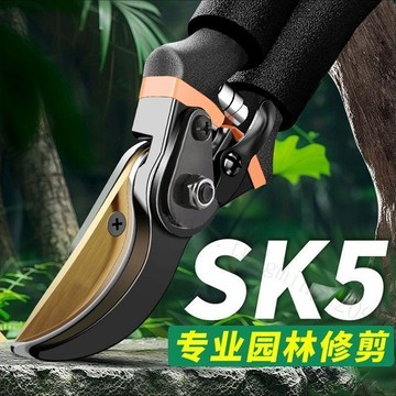 【強力省力】德國進口SK5不鏽鋼園藝剪刀 果樹剪 樹枝剪 修枝剪 粗枝剪 修剪專用 園藝工具 果樹粗枝樹枝專用剪子