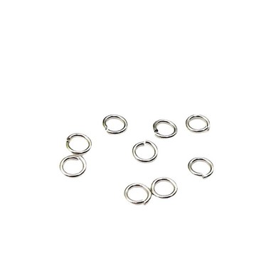 宏雲Hongyun-（1000pcs）fn-304 不鏽鋼單環小號 C 環不鏽鋼線割環連接環開口環多規格