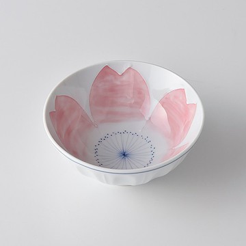 一珍櫻飯碗 紅 /洸琳窯