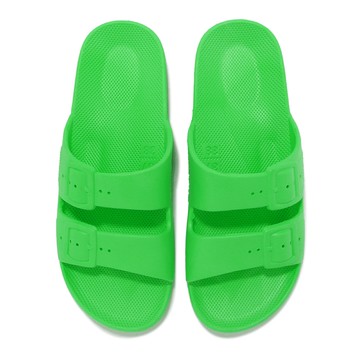 Freedom moses Freedom Moses 以色列 香香鞋 Two Band 香味 拖鞋 茉莉綠 男女鞋 FMMOLLY