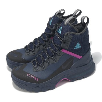 戶外鞋 ACG Zoom Gaiadome GTX 男鞋 藍 紫 高筒 緩震 反光 防水 運動鞋 DD2858-401