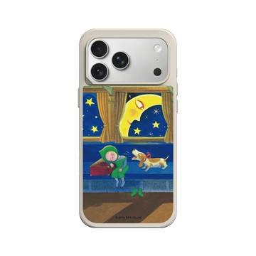 iPhone 17 Pro Max SolidX 貝殼灰 - 幾米 Jimmy Liao - 忘記親一下-夜眠