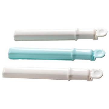 Bebehome 封口夾3入組 防潮保鮮零食夾 食品收納好幫手  1組  白色 + 薄荷綠