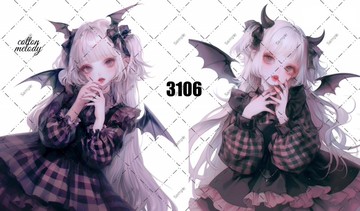 原廠貼紙 o.3106 人物貼紙 原創貼紙 棉線旋律