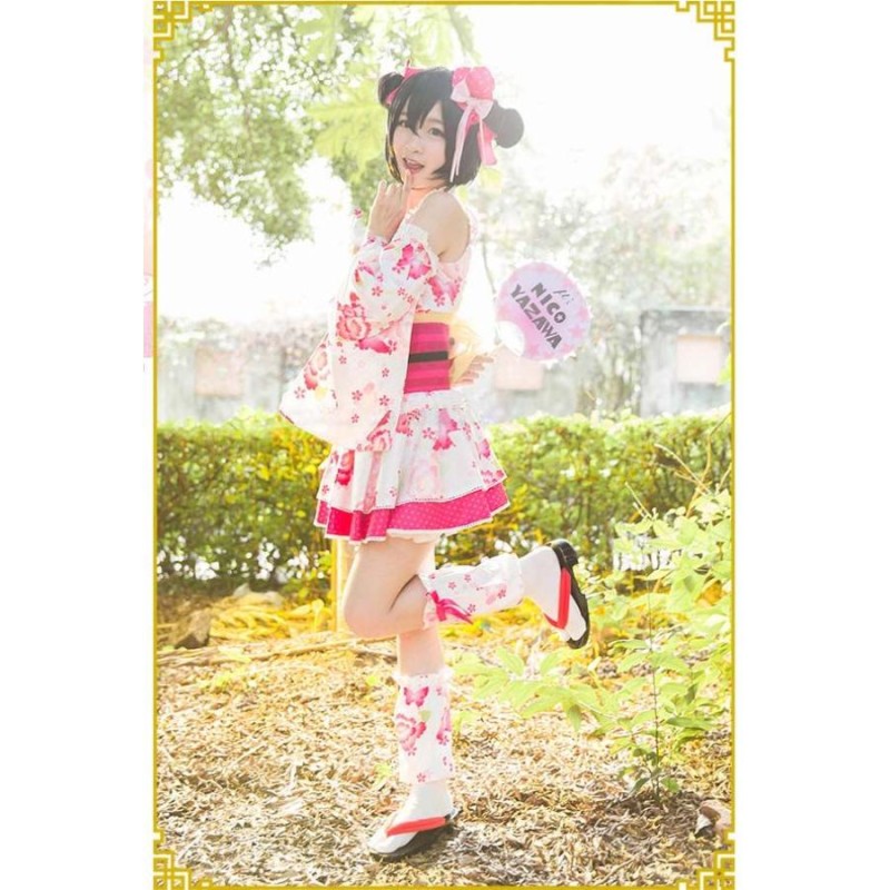 矢澤にこ 浴衣 love live ラブライブ スクフェス 浴衣 SR 覚醒