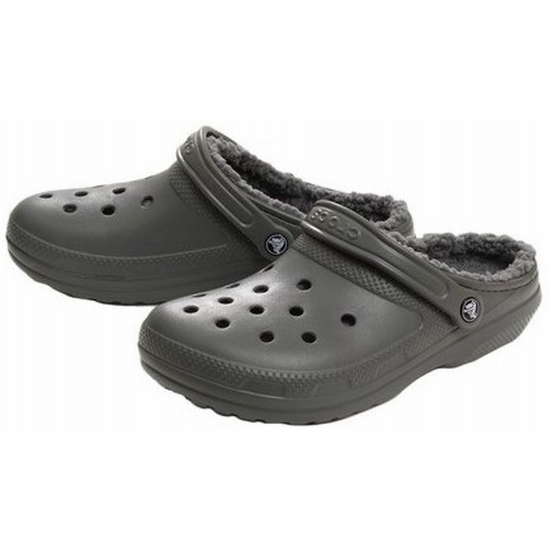classic fuzz lined crocs