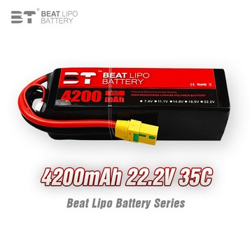 電池 鋰電池BT LIPO倍特電池4200mAh/6S/22.2V/35C/航模電池