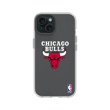 iPhone 15 Clear 透明 - NBA - Logo-芝加哥公牛 Chicago Bulls - Light