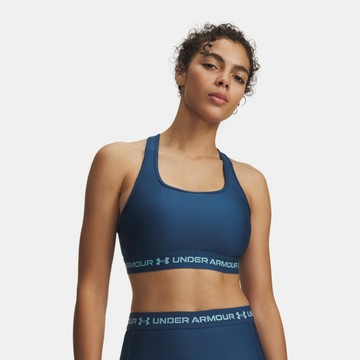 【UNDER ARMOUR】女 Crossback 中衝擊運動內衣 1361034-498