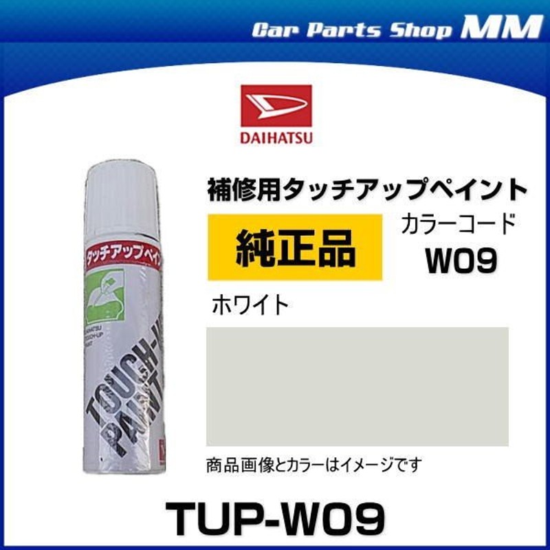 ネコポス可能 DAIHATSU ダイハツ純正 TUP-W09 カラー W09 TUPW09 ホワイト タッチペン/タッチアップペイント 15ml 通販  LINEポイント最大1.0%GET | LINEショッピング